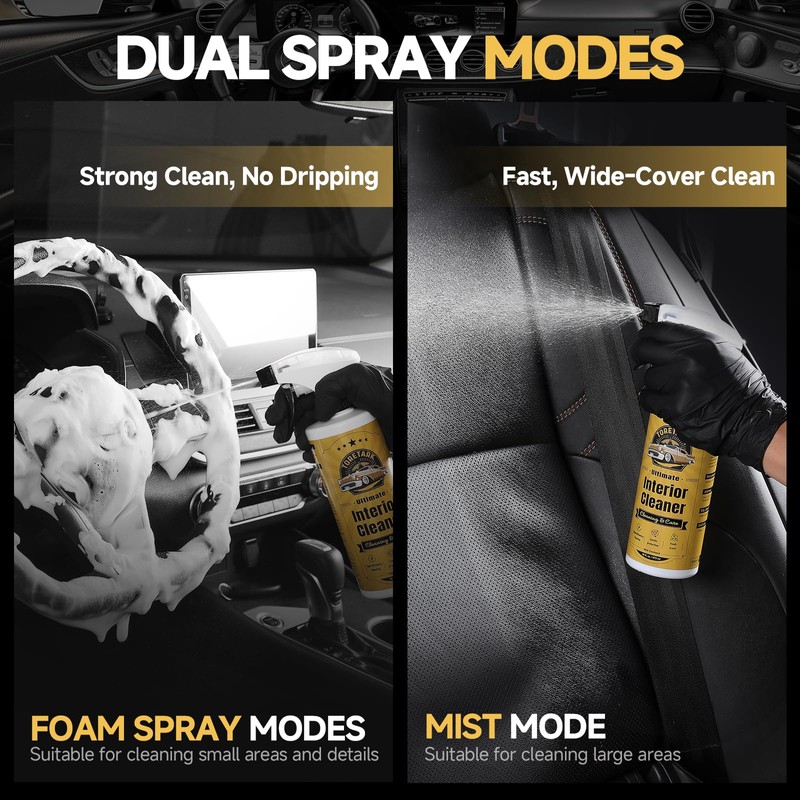 Deep Clean Interior Car Cleaner Kit, Not Just a Spray