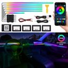 Acrylic Interior Car LED Strip Light with Wireless APP, RGB