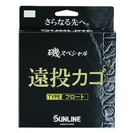SUNLINE Iso-Special Long Cast Cage Float, 218.5 yd (200 m), No. 6, Color: Yellow