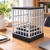 Phone Lock Box for Screen-Free Time – Plastic Locking Cage