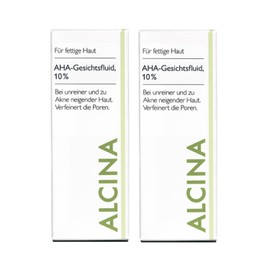 Alcina AHA Facial Fluid 10% 2 x 50 ml