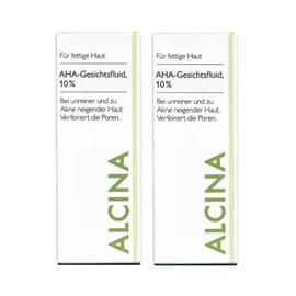 Alcina AHA Facial Fluid 10% 2 x 50 ml