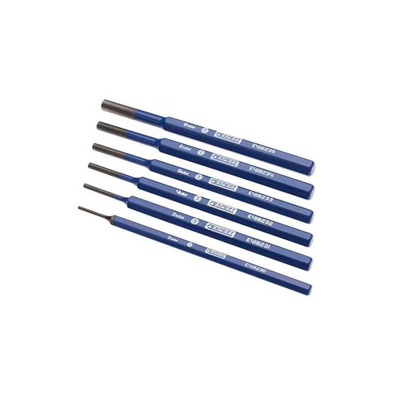 E418226 BRITOOL SET OF 6 DRIFT PUNCHES 2-8MM