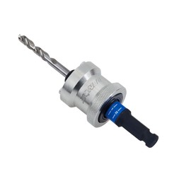 LENOX TOOLS Hole Saw, 1/2 inch Arbor, Snap Back Release, Universal Compatibility, Anti Jam Collar (LXAH9912PBM)