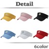 White Fang CZA048 Women's Sun Visor, Flower Embroidery, Trendy, Summer