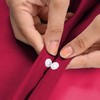 Imperial Rooms Single Duvet Cover Set Brushed Microfiber Plain Bedding