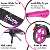 BELEEV Big Wheel Scooter for Kids Ages 6+ with Light-Up