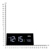 Braun BC16BEU Digital Alarm Clock with LCD Display, Snooze Button,