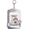 Tees Factory Peko-chan Photo Frame Keychain Black x White Size:
