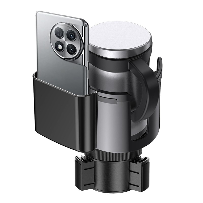 Adjustable Car Cup Holder Expander - Fits Bottles 0.4-1.5L (7.0-10.7cm),