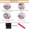 Sethexy Abstract Stiletto False Nails Nude Pink Nails Stick On