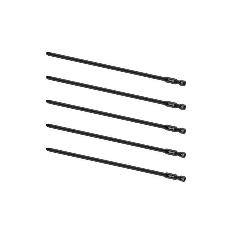 5 x Rennie Tools 177mm Long PZ2 Compatible with Makita