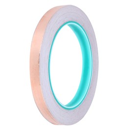 Cinta de lámina de cobre, cinta adhesiva de lámina de cobre conductora de doble cara, cinta de protección electromagnética, para PDA, PDP, LCD, computadora portátil, fotocopiadora y otros productos el