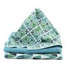 Spontex Microfibre Mosaic Microfibre Cloths, Ideal for Wet and Dry