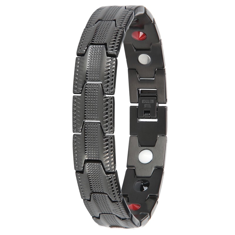 Magnet Bracelet Stainless Steel Fatigue Relive Hand Chain Unisex Health