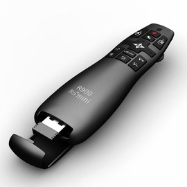 Rii Mini R900 Wireless - Presenter with Gyro Mouse, Laser Pointer, Multimedia functions