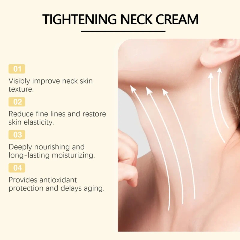 Crema Hidratante For El Cuello Con Seis Péptidos