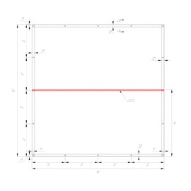 Mytee Products 8' x 8' Clear Vinyl Tarp, 22oz Vinyl, 24 MIL Thick, Fire Retardant, UV Resistant