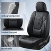 Coverado Car Seat Covers Front Seats, 2 Piece Car Seat