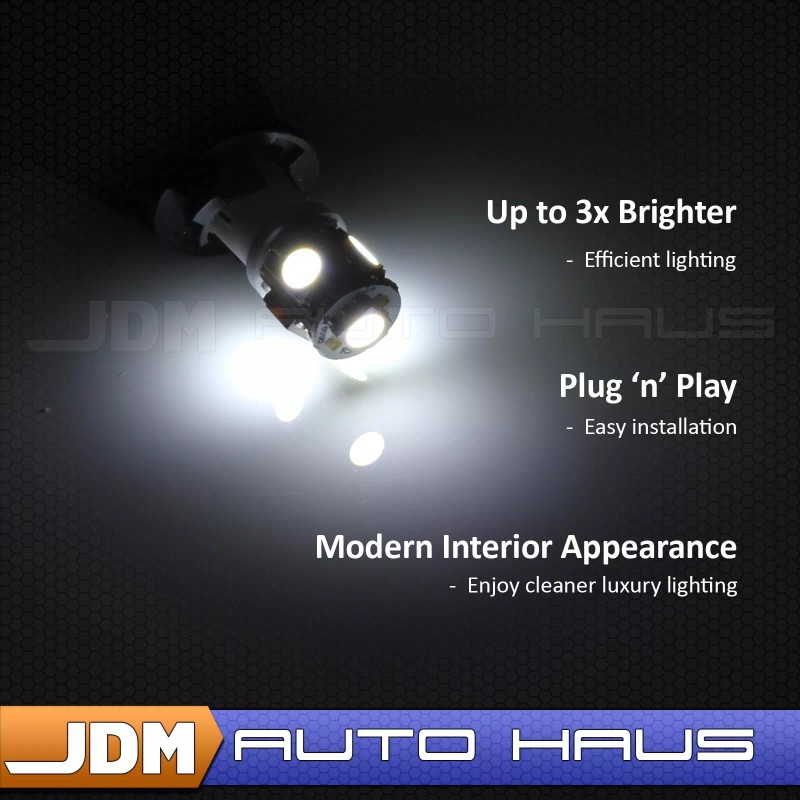 JDMAUTOHAUS 921 7440 White Reverse Backup LED Lights Bulb Fits
