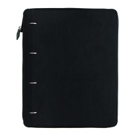 Filofax Clipbook A4 Zip Size Classic Monochrome Collection Refillable Notebook Black (B144002)