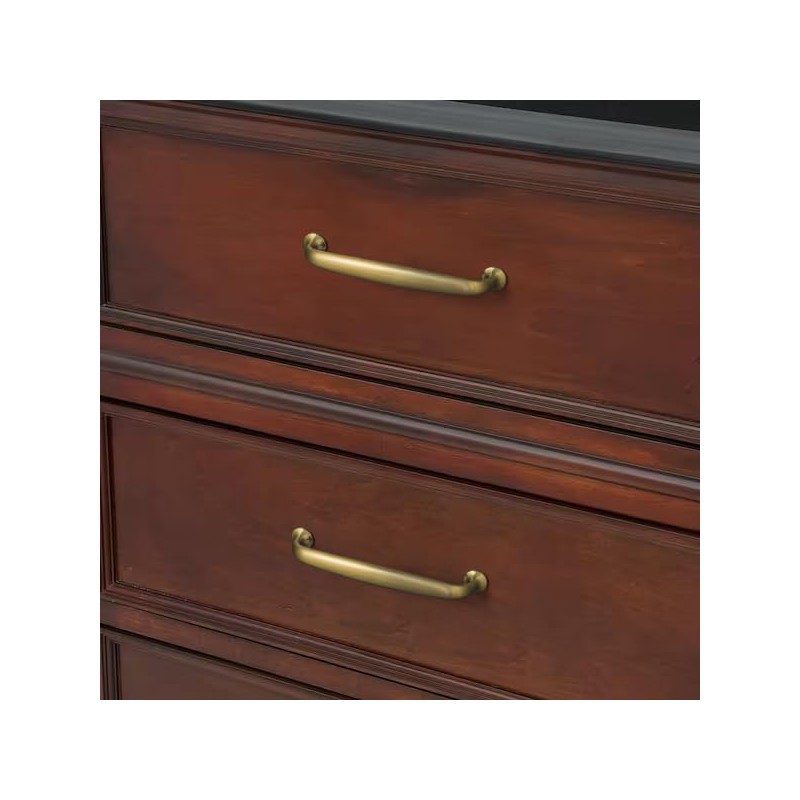 Goo-Ki 6 Pack Champagne Copper Drawer Pulls Kitchen Cabinet Hardware