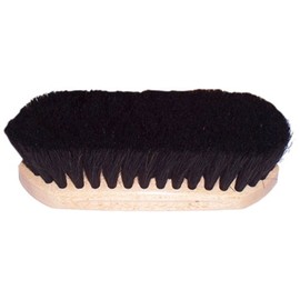 Intrepid International Tailwrap Wood Block Horse Hair Brush, 6 1/4