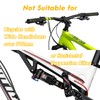 CyclingDeal Pack of 2 Bike Rack Straps - Bicycle Wheel