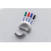 Franken Magnetic Marker Pen Holder with 4 Magnetic Markers