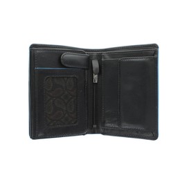 VISCONTI Alps Collection Ralph Leather Wallet with RFID Protection - ALP87 Black