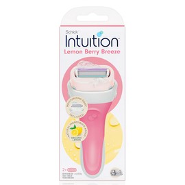 Intuition Lemonberry Breeze Handle Female Epilator Pink + Razor Blades 2 pieces, 1 piece, 1 piece / 인튜이션 레몬베리 브리즈 핸들 여성제모기 핑크 + 면도날 2입, 1개입, 1개