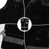 TCCFCCT Mesh Safety Vest 9 Pockets High Visibility Reflective Safety