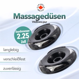 CANADIAN SPA CO. Hurricane Directional Massage Nozzle Pool Diameter 57 mm Pool Accessories