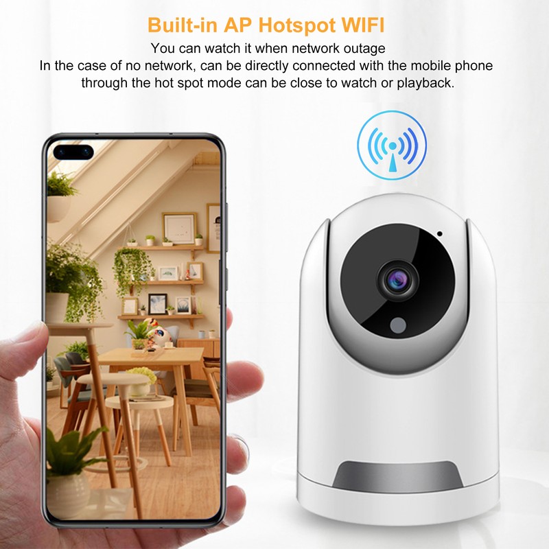 Wireless Camera WIFI 1080P HD Mobile Remote Control Night Vision