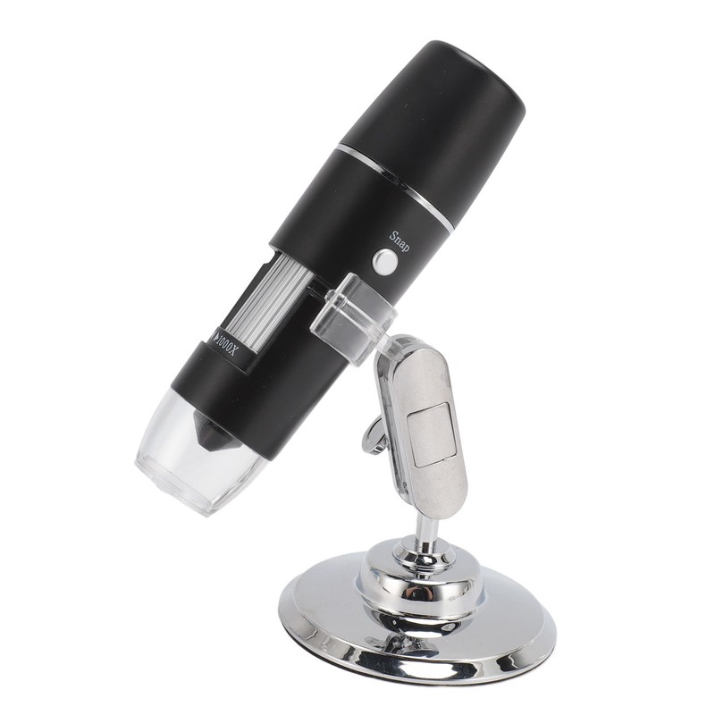 Wireless Digital Microscope 0 to 1000X 8 LED Lights Portable