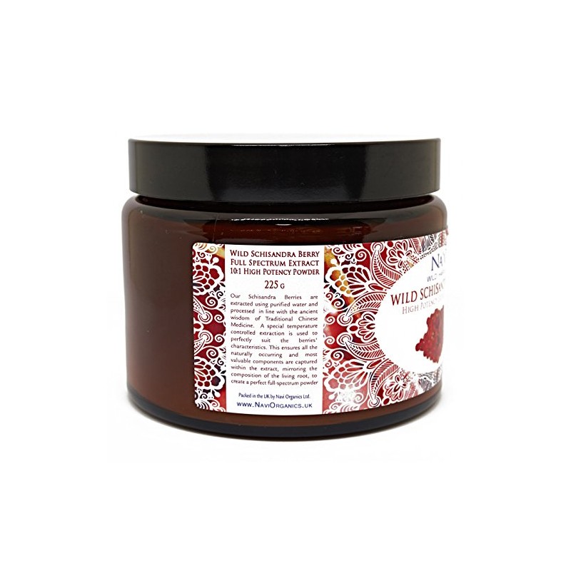 Full Spectrum Schisandra Berry (Dual Extraction) Extract Powder - Wild
