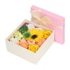 Simulation Flower Bath Soap Women Exquisite Flower Soap Gift Box