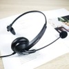 Headset USB Single Ear with Noise Cancelling Microphone and Audio