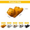5 Pieces Cat Chopstick Rack, Cute Cartoon Ornaments, Ceramic Cat