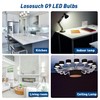 Lososuch G9 Dimmable LED Light Bulb 3W Daylight White 6000K,40W