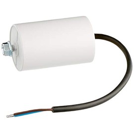 Start-up Capacitor, Motor Capacitor 30 μF, 450 V, 50 x 78mm, Cable m8, Miflex, 30 uF