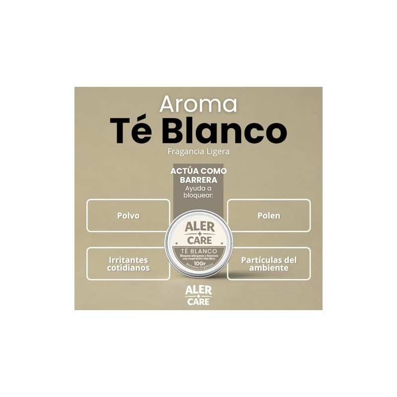 Alercare Bálsamo Nasal Orgánico 10gr Ayuda Alergias Por Polvo Polen
