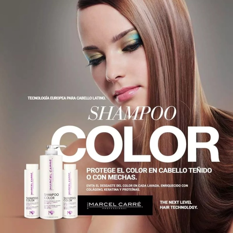 Marcel Carre Shampoo Silver 300ml Cabello Decolorado O Cana