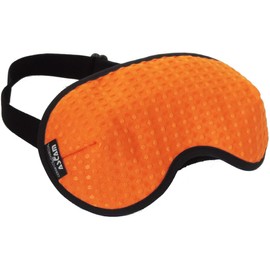 Ascam OIM-016 Eye Mask, 3D Sewing, Charcoal Club, Spa, Orange