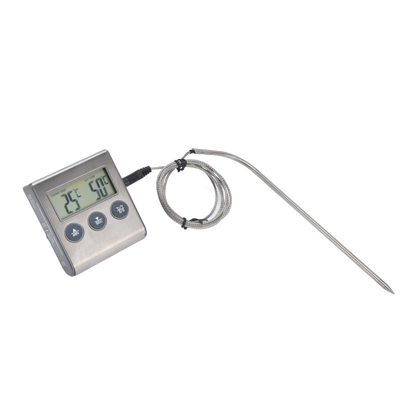 Digital Touchscreen Food Thermometers High Accuracy Waterproof Portable Meat Thermometers