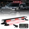 XRIDONSEN 28.4" 80 LED Roof Top Emergency Lights Red White