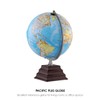 Waypoint Geographic Pacific Plus Globe, 12" Blue Ocean-Style World Globe,