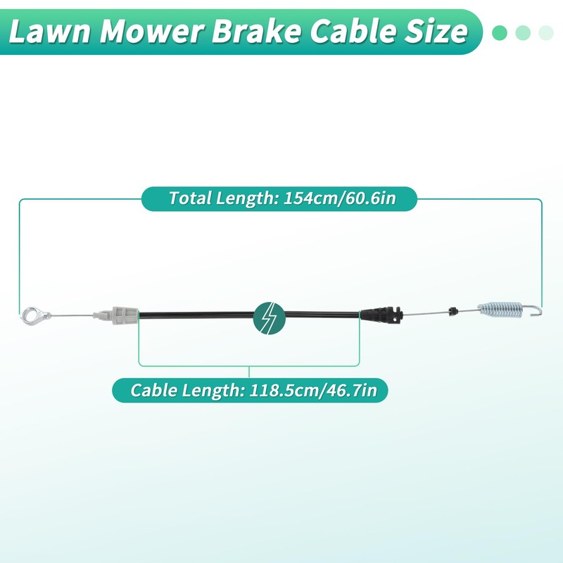 X AUTOHAUX No.753-08266 Blade Control Cable for Craftsman for Cub