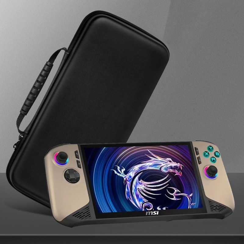 Hzycwgone Case for MSI Claw 8 AI+(2025),Travel Carrying Bag Cover