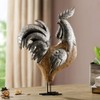 Barnyard Boss Rooster Sculpture